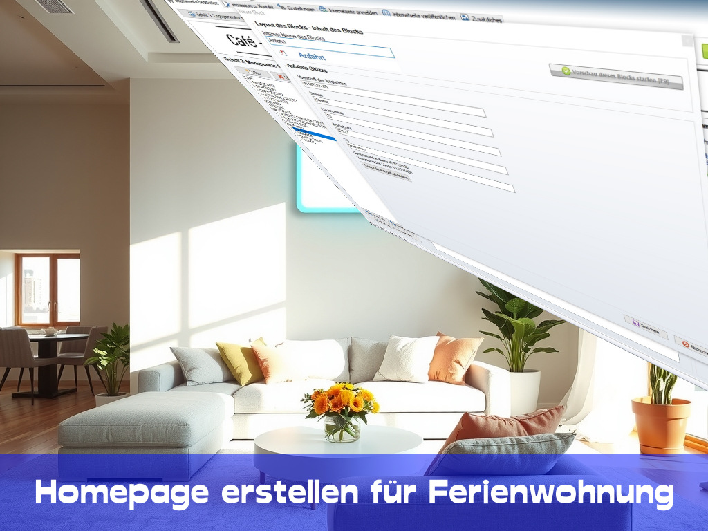 Homepage erstellen für Ferienwohnung